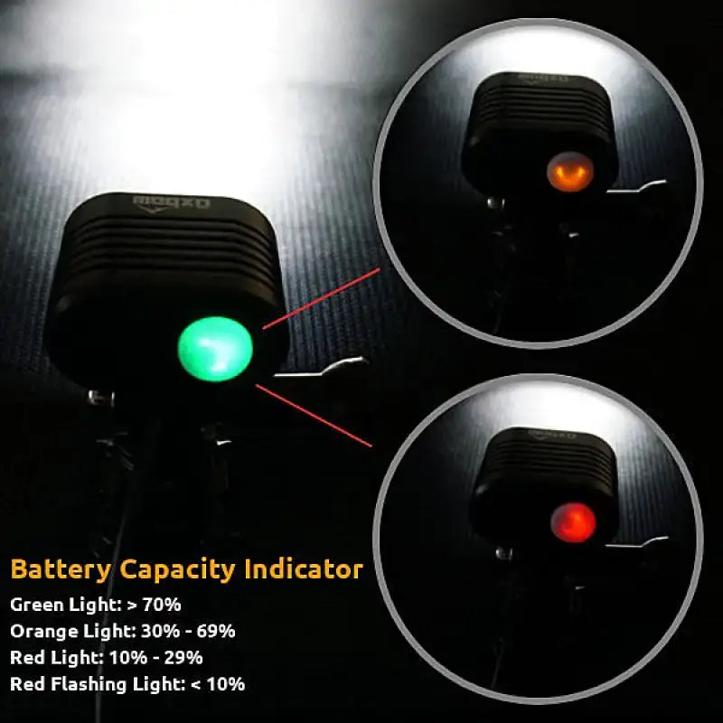 Voyager Helmet Light Kit Rechargeable Lithium Battery 