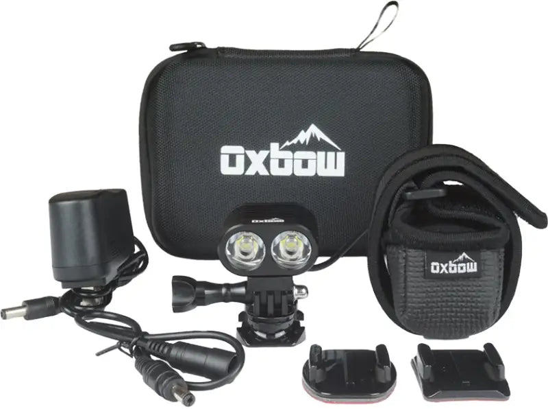 OXBOW GEAR LLC Voyager Helmet Light Kit Rechargeable Lithium Battery