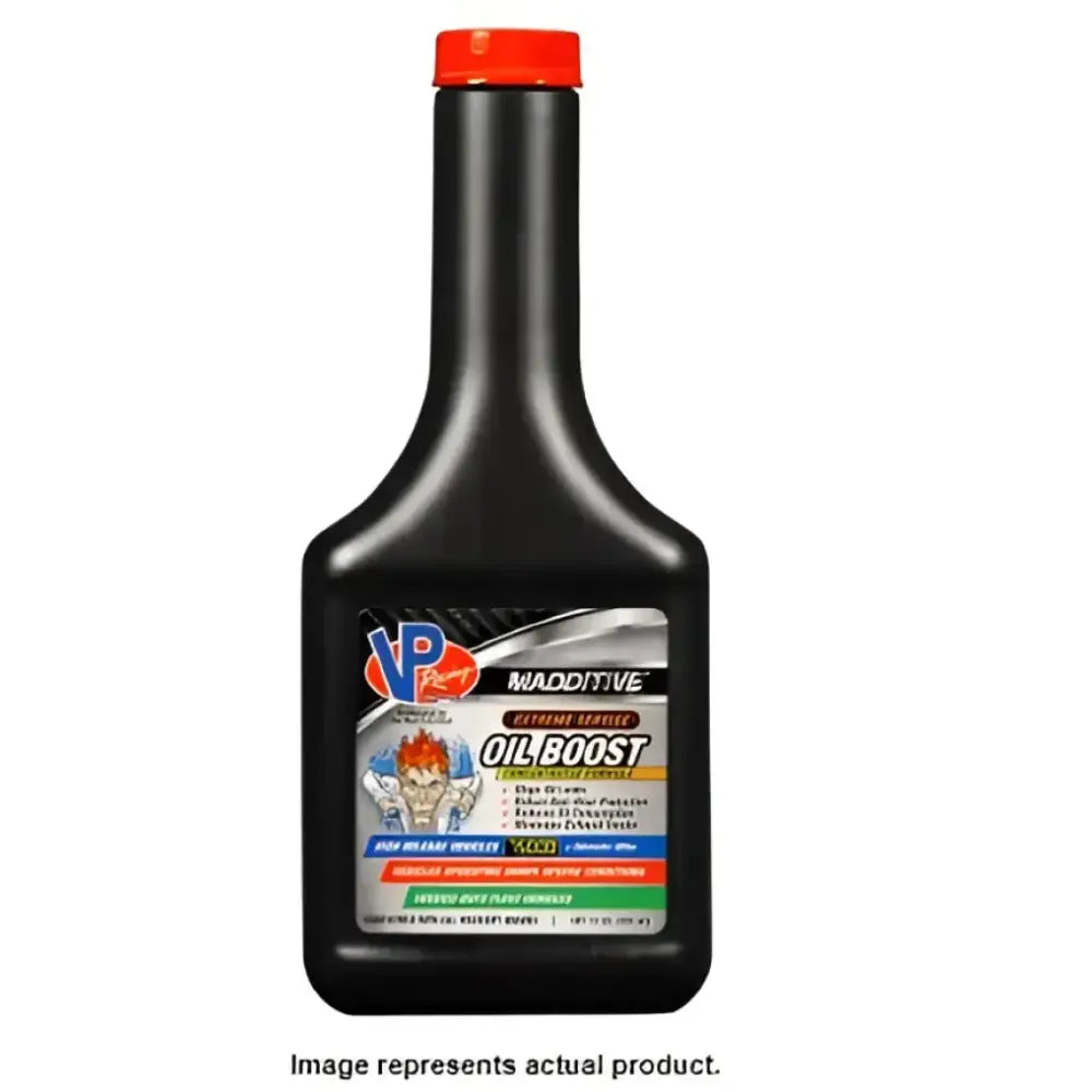 Black bottle of Oil Boost for VP6100102 VP Fuel Extreme Service to boost engine power