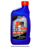Blue VP Powersports S4 10W-50 synthetic engine oil for Fuel S4-1000 10W50 motor repairs
