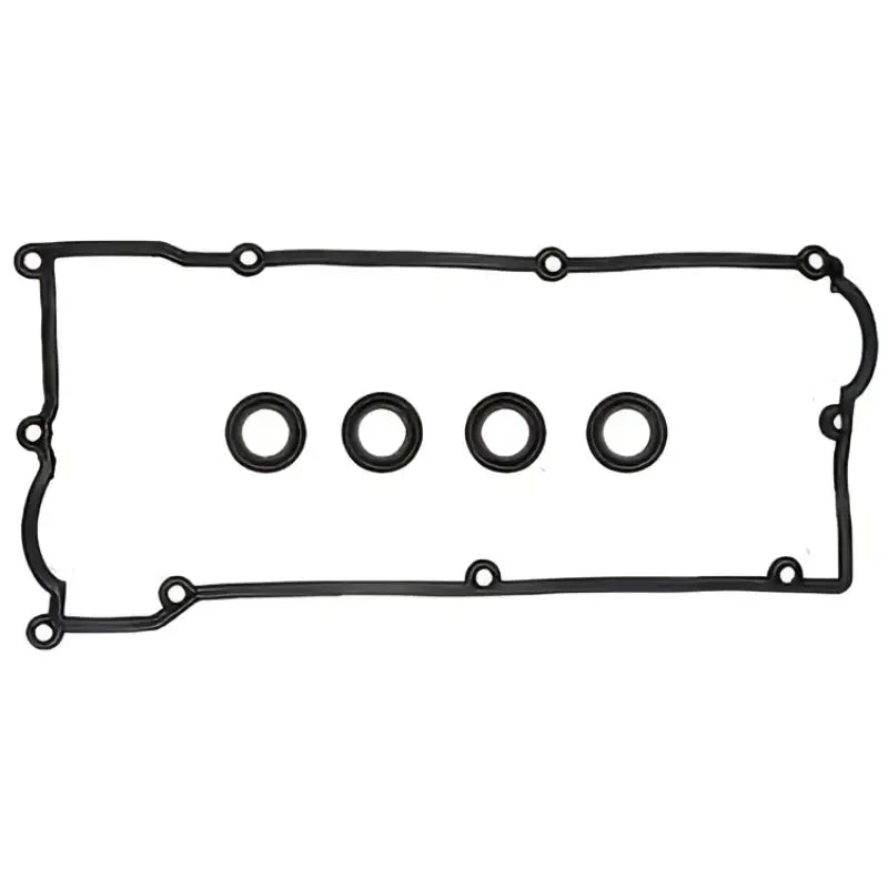 Black rubber valve cover gasket from VS 50593 R Felpro valve cover gasket set