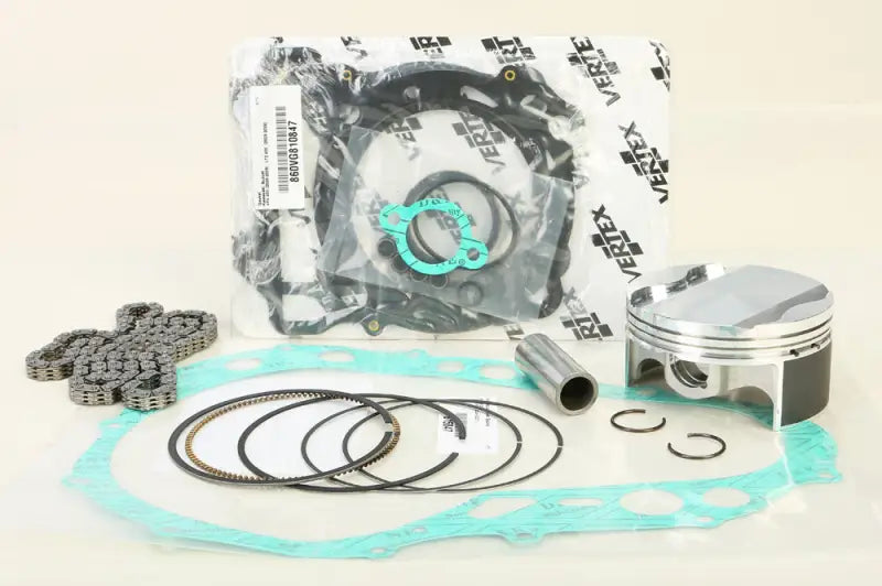 Motorcycle engine rebuild kit VTKTC22951B-1 with forged replica top end kit