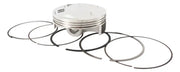Silver forged high compression engine piston with piston rings for VTKTC23549B Top End Kit