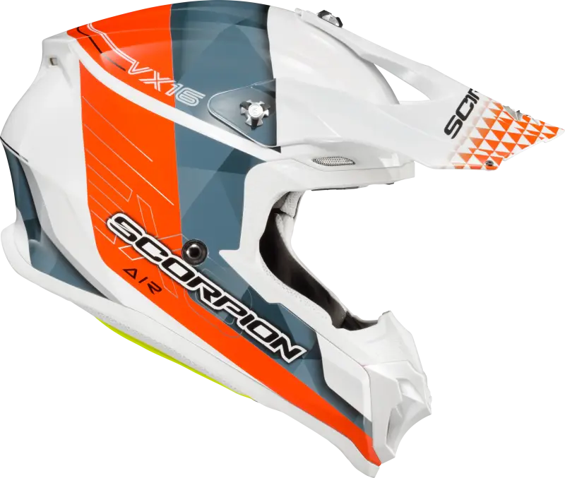 Vx 16 Off Road Helmet Prism Orange 2x