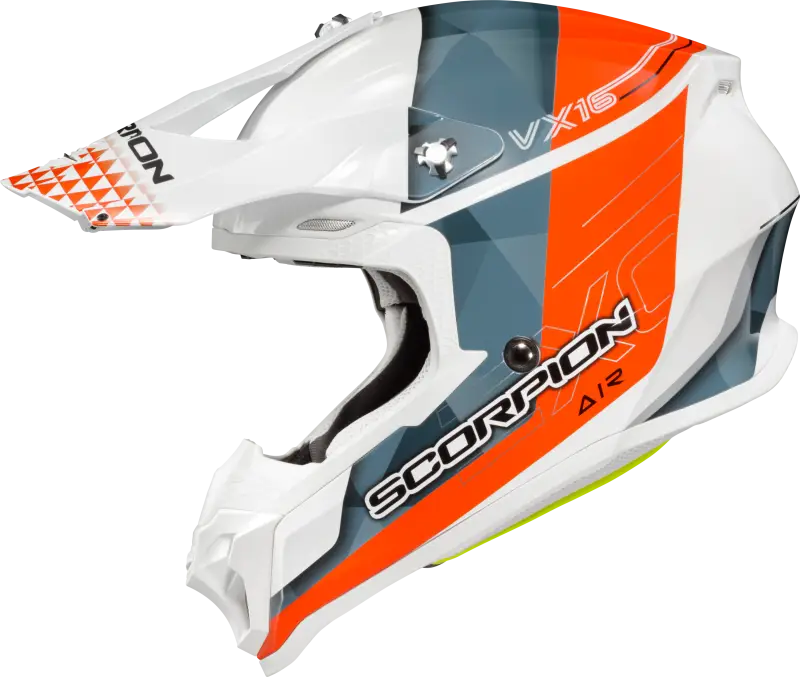 16-1025 SCORPION EXO Vx 16 Off Road Helmet Prism Orange Lg