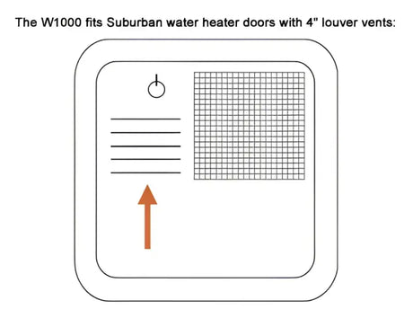 W-1000 Bug Screen - RV Appliance