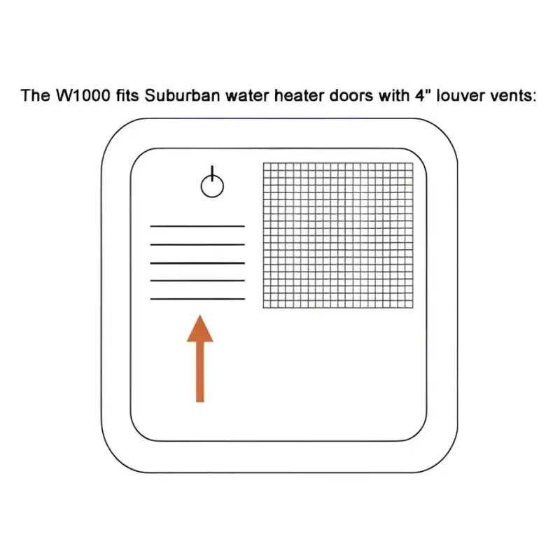 W-1000 Bug Screen - RV Appliance