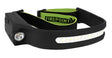 W2676 Perform Tool Dual Beam LED Headlamp with adjustable green FIREPOINT branded head strap and multi-LED front panel for versatile lighting.