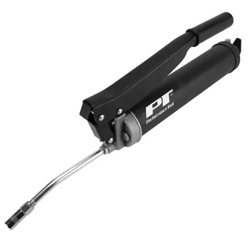 W54296 Perform Tool High Volume Lever Grease Gun for heavy-duty greasing tasks, durable and efficient, lever action for easy dispensing.