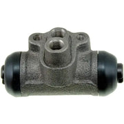 Gray metal wheel cylinder with black rubber boots for W610039 Dorman Wheel Cylinder replacement
