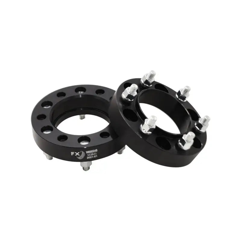 W655004B Trailfx Hub Cent Spcr Blk 6X5.5 12X1.5 Lug - Wheel Spacer