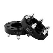 Black Trailfx Hub Centric Spacer W655006B, 6X5.5 bolt pattern, 12X1.5 stud size. Enhance Ford vehicle performance and style. RV, Automotive, Powersports, off-road, marine, exterior, truck accessories, interior, truck bed, rv parts, Truck & Automotive, Wheel and Tire Accessories, AVADA - Best Sellers, Must Haves