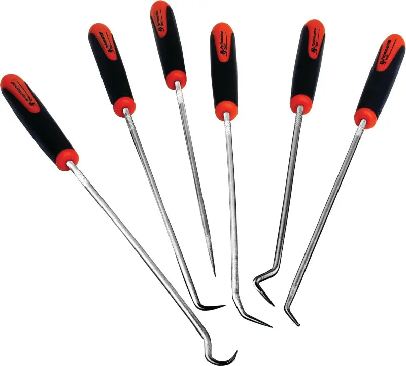 PERFORMANCE TOOL W942 6 Pc Hook/Pick Set