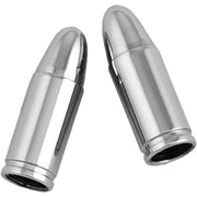 HARDDRIVE W99-6210 Valve Stem Caps Chrome Bullet Pr