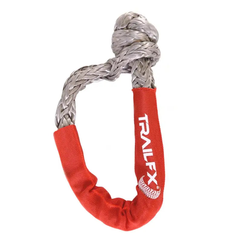 WA046 Trailfx Rope Shackle Single Red 7500 Lbs