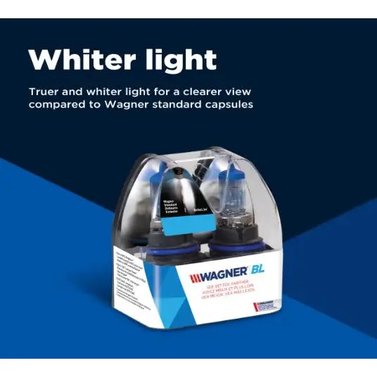 Wagner No Supplier Warranty Headlight Bulb BP9005LBLX2 - Premium Forward Lighting Halogen