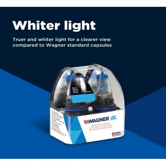 Wagner No Supplier Warranty Headlight Bulb BP9012BLX2 - Premium Forward Lighting Halogen