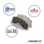 Wagner Brake OEX967AM Brake Pad