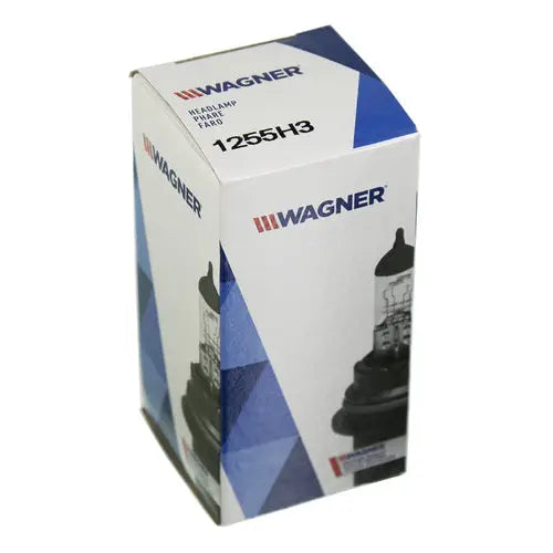 Wagner High Grade Filament And Glass Driving/ Fog Light Bulb 1255/H3 - Standard Capsule Halogen Box