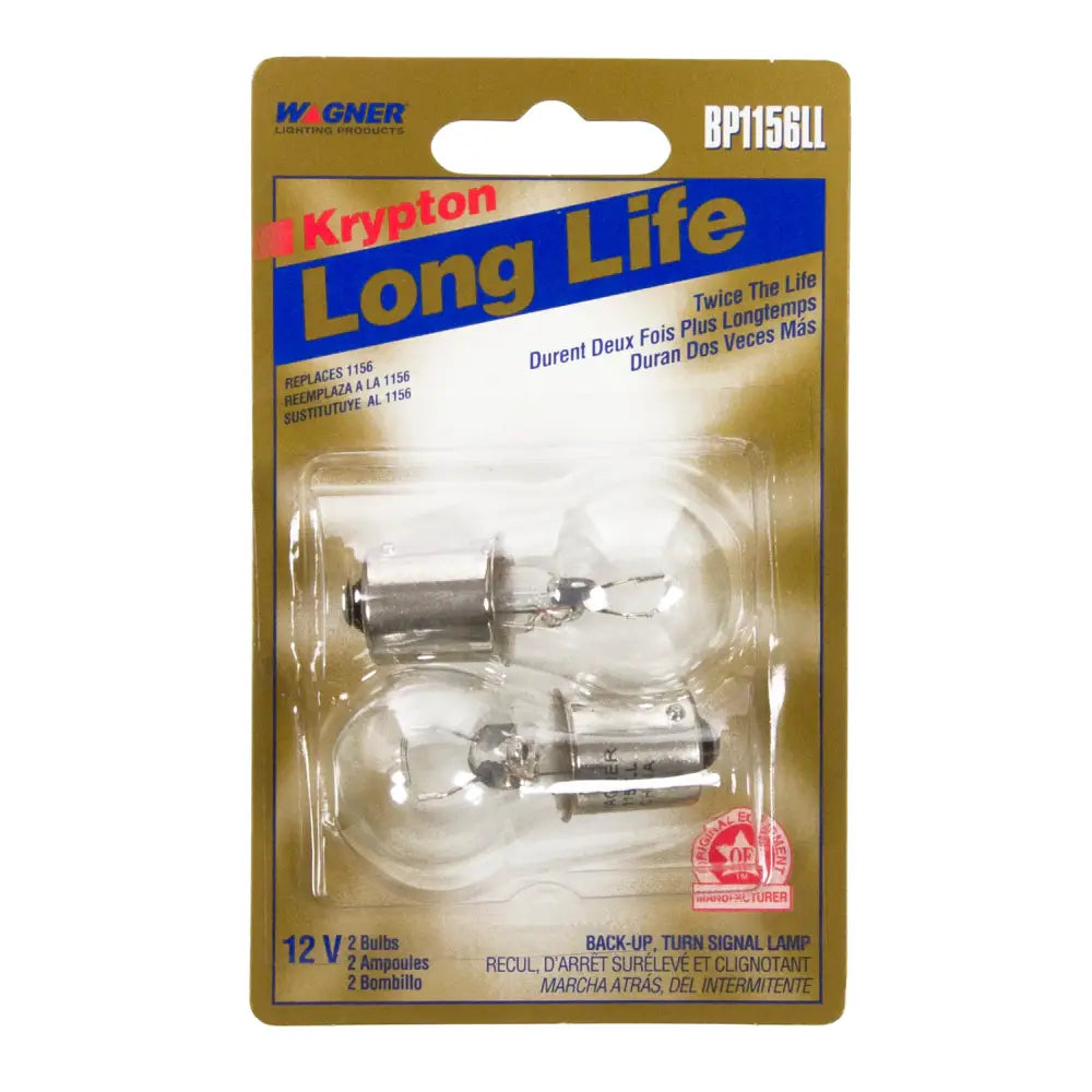 Wagner SAE Compliant Backup Light Bulb BP1156LL - Miniature Long Life