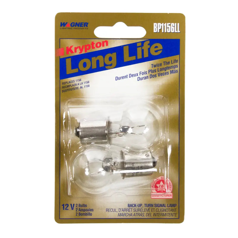 Wagner SAE Compliant Backup Light Bulb BP1156LL - Miniature Long Life