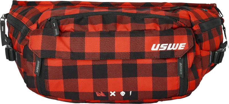 Waist 6l Hip Pack Flannel Red (Pack Only) - USWE