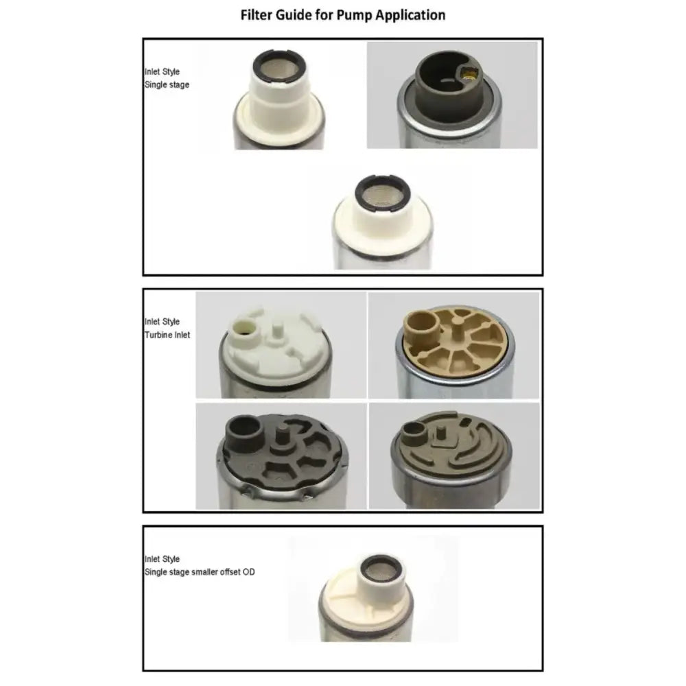 Walbro 350lph High Pressure Fuel Pump *WARNING - GSS 352* (11mm Inlet - Inline w/the Outlet) 