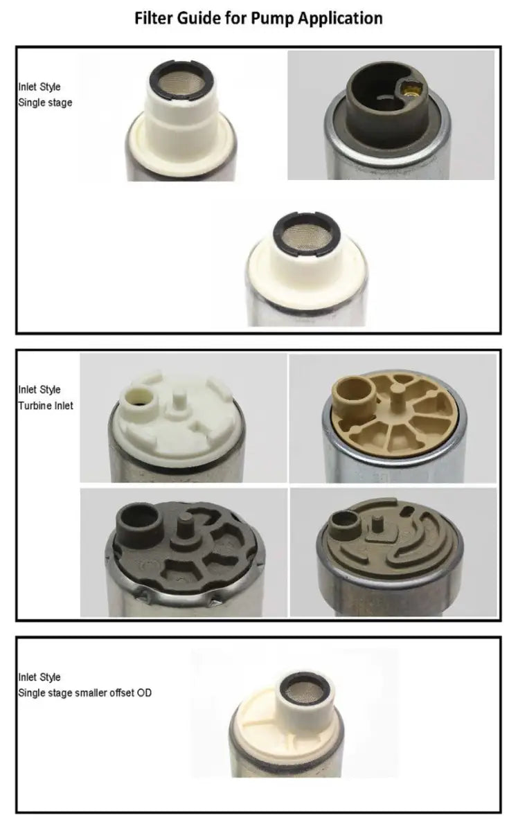 Walbro 350lph High Pressure Fuel Pump *WARNING - GSS 352* (11mm Inlet - Inline w/the Outlet) 