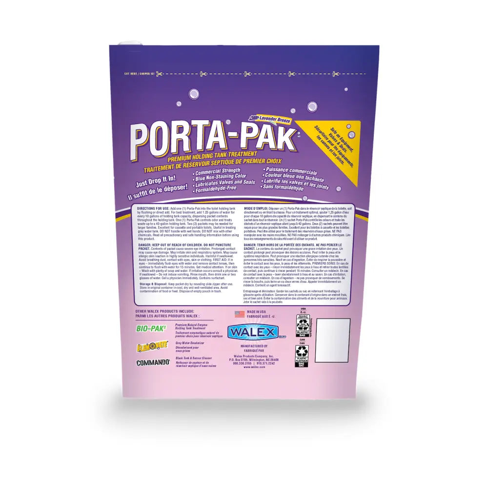 Walex PPRV10Lavca Waste Holding Tank Treatment