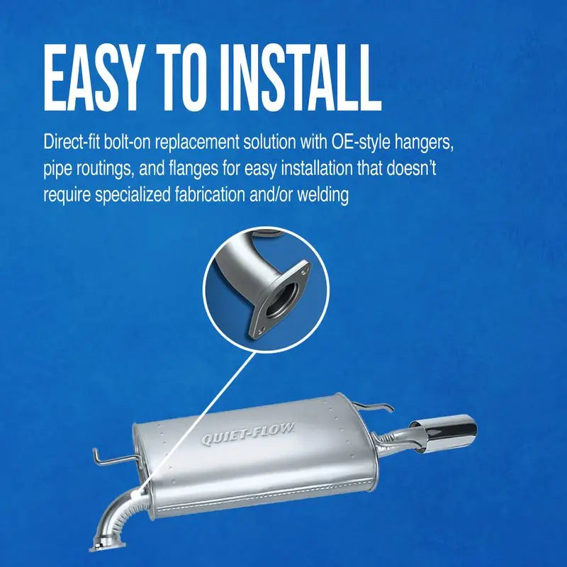 Walker Exhst Limited Lifetime Warranty Exhaust Muffler 53793 - Assembly-Quiet