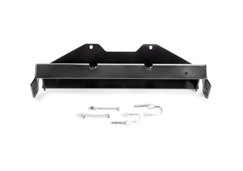 Black warn industries plow mount bracket with hardware for Can-Am Commander vehicle