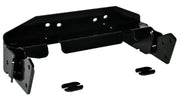 Black metal mounting bracket for WARN Industries plow mount on Honda Provan 80031