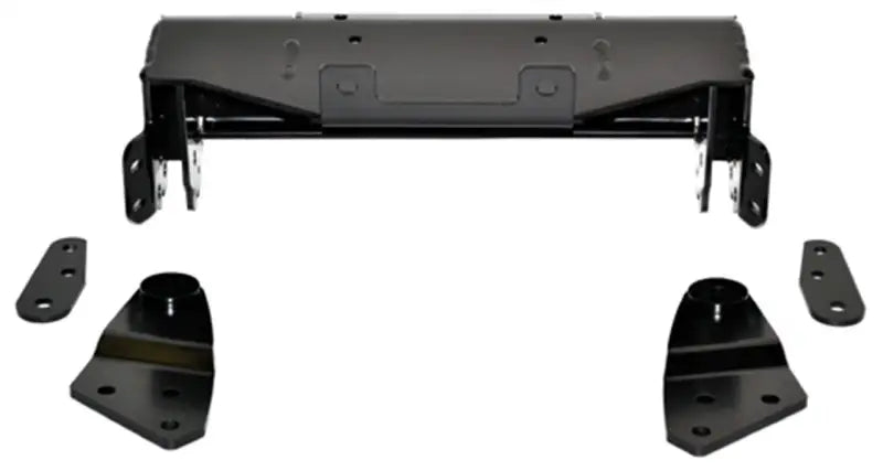 Black metal mounting hardware for Kymco 375L 450L Provan Plow Mount 88085