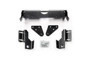 Black metal mounting hardware for Polaris PROV warn industries plow by WARN Industries