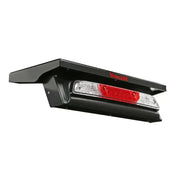 Warning Light Mount For Use With Whelen Warning Lights/ Light Bars; Rooftop Bolt-On Mount; Powder-Coated; Black; Steel; With Mounting Bracket - RV and Auto Parts
