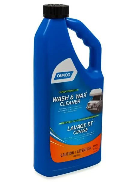 Blue Wash & Wa X Prostrength Bilingual 32 Oz cleaner for RV parts & accessories or trucks