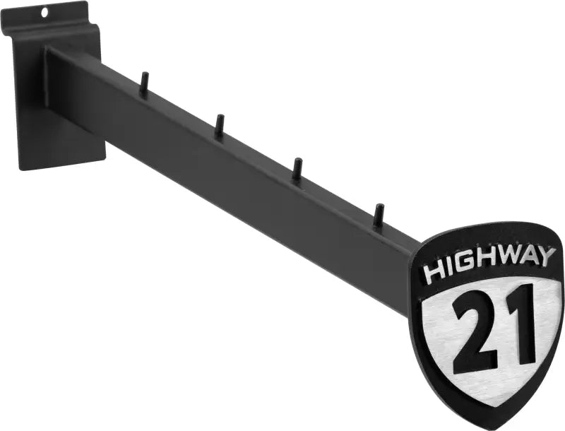 HIGHWAY 21 Waterfall Peg Slat Wall Hanger Post