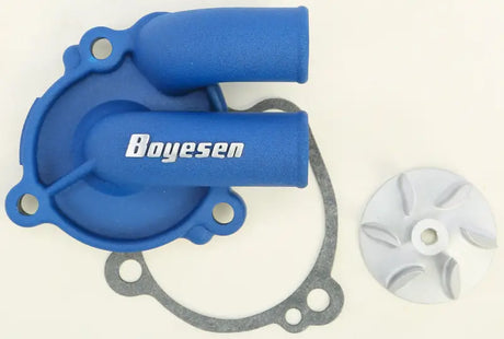 BOYESEN Waterpump Cover & Impeller Kit Blue for Powersports