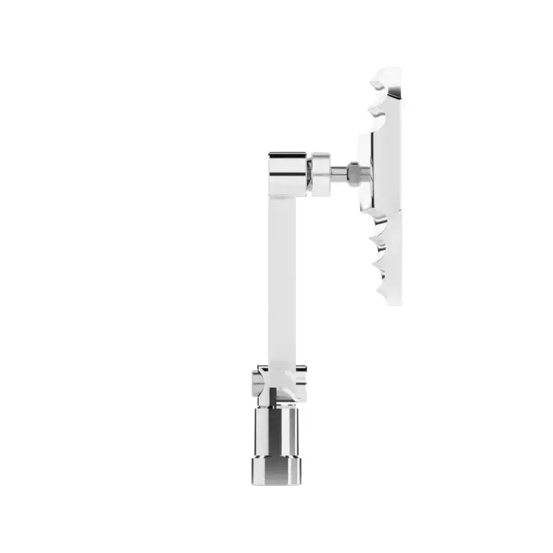 Wave Mirror Pair Chrome 