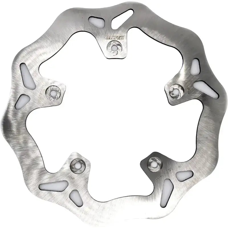 Silver metal brake rotor for Wave Rotor Front, perfect RV parts & accessories or powersports upgrade