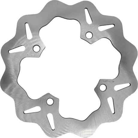 Wave Rotor Rear wavy-edged metal brake rotor with cooling slots RV parts & accessories