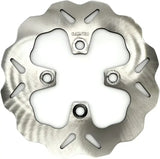 Silver metal wave rotor rear for Wave Rotor Rear bike, durable and high-performance