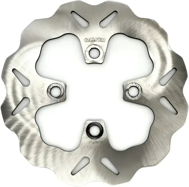 Silver metal wave rotor rear for Wave Rotor Rear bike, durable and high-performance