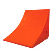 Orange rubber wheel chock for large equipment from WC-UO700 Driver Industry
