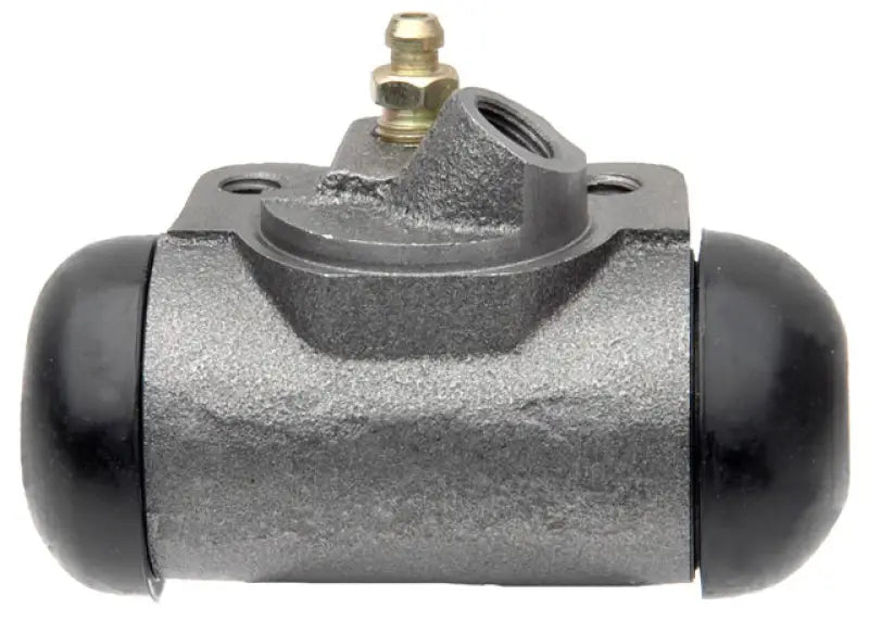 Gray metal wheel cylinder with black rubber boots for WC14522 Raybestos Wheel Cylinder
