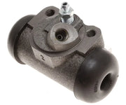 Gray metal WC36058 Raybestos Wheel Cylinder with black rubber boots for reliable brake function