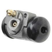 Gray metal WC370043 Raybestos Wheel Cylinder with black rubber boots for easy repair