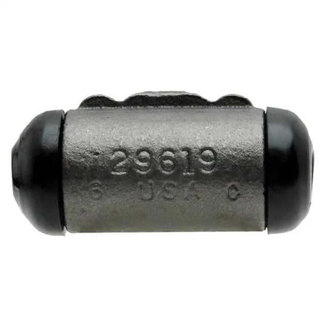 Cylindrical metal brake cylinder with rubber boots for WC370077 Raybestos Hardware hydraulics