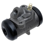 Black and gray WC37018 Raybestos Wheel Cylinder with brass fitting for durable brake performanc