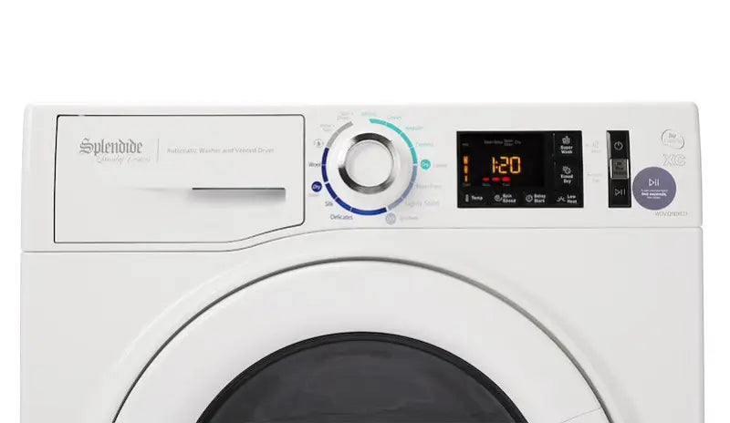 White WDV2200XCD Westland combo unit clothes washer dryer with digital display